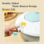 WEXIO 5L Salad Spinner with Lid and Non-Slip Base