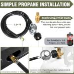 BESTFIRE Portable Outdoor Propane Dual Burner Stove