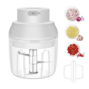 Mini Electric Garlic Chopper with Egg Beater