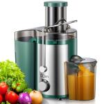 800W Stainless Steel Juicer with Wide Mouth Chute