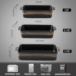 Koov 3-Piece Ceramic Bakeware Set, Rectangular Pans