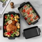Koov 3-Piece Ceramic Bakeware Set, Rectangular Pans