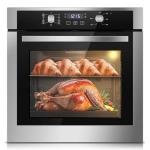 Zomagas 24 Inch Electric Wall Oven with Rotisserie