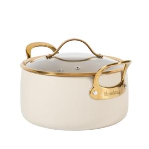 Bloomhouse 6 Quart Nonstick Dutch Oven - Almond Cream
