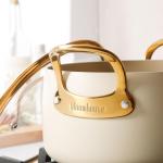 Bloomhouse 6 Quart Nonstick Dutch Oven - Almond Cream