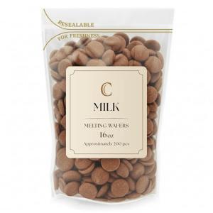 Merckens Milk Chocolate Melting Wafers - 1 Pound