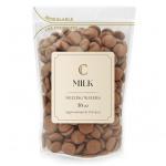 Merckens Milk Chocolate Melting Wafers - 1 Pound