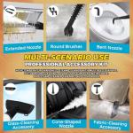 Powerful Steam Cleaner with 12 Accessories