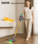 KARDV Cordless Vacuum with Touch Screen & Wall Mount