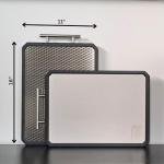 HANNH Double-Sided Stainless Steel Cutting Board