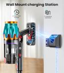 KARDV Cordless Vacuum with Touch Screen & Wall Mount