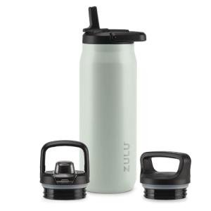 ZULU 32oz Stainless Steel Water Bottle with Lids