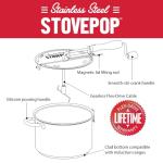 StovePop Stainless Steel Hand Crank Popcorn Popper