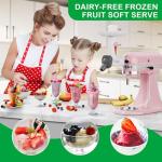 Dairy-Free Ice Cream Maker for KitchenAid Mixer