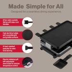 Swissmar 8-Person Indoor Raclette Party Grill