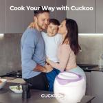 CUCKOO 6-Cup Rice Cooker with Non-Stick Pot
