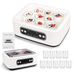 9-Jar Greek Yogurt Maker with Temperature Control
