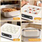 9-Jar Greek Yogurt Maker with Temperature Control