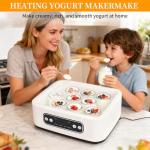 9-Jar Greek Yogurt Maker with Temperature Control