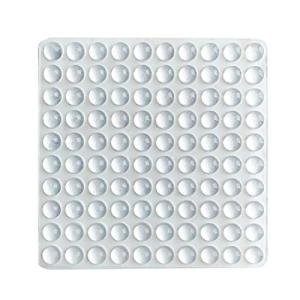 100 Clear Adhesive Bumper Pads for Furniture