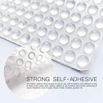100 Clear Adhesive Bumper Pads for Furniture
