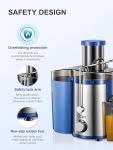 800W Centrifugal Juicer with Wide Mouth Chute