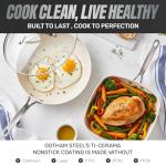 Gotham Steel Nonstick 20-Piece Ceramic Cookware Set