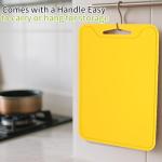 Yellow BPA Free Silicone Cutting Board, 11.8''x 8.6