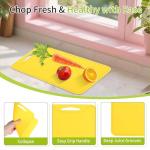 Yellow BPA Free Silicone Cutting Board, 11.8''x 8.6