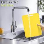 Yellow BPA Free Silicone Cutting Board, 11.8''x 8.6