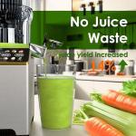 WHALLPRO Touchscreen Cold Press Juicer with Wide Chute