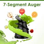 WHALLPRO Touchscreen Cold Press Juicer with Wide Chute