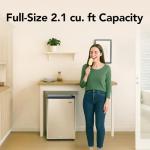 Whynter 2.1 Cu. Ft. Mini Freezer - Rose Gold