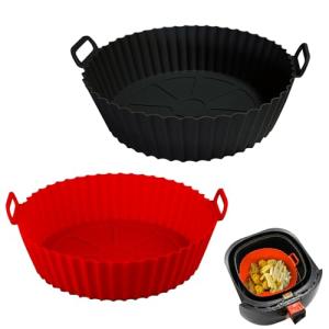 8-Inch Silicone Liners for Air Fryers and Ovens