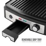 OVENTE Electric Panini Press with Temperature Control