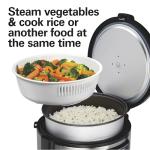 Hamilton Beach 20-Cup Digital Rice Cooker & Steamer