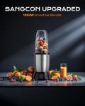 Sangcon 1000W Portable Blender with BPA-Free Cups