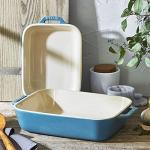 Staub 2-Piece Rustic Turquoise Baking Dish Set