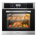 AMZCHEF 24-Inch Electric Convection Wall Oven