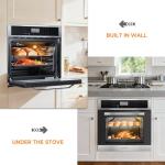 AMZCHEF 24-Inch Electric Convection Wall Oven