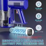 MHRMHR Cordless 8-in-1 Vacuum Cleaner with Touch Screen