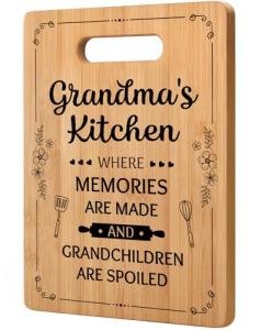 Unique Cutting Board: Perfect Gift for Grandma