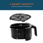 Elite Gourmet 4-Quart Digital Air Fryer