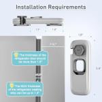 Child Safety Refrigerator Locks - 6 Pack Set