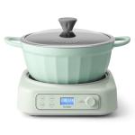 BUYDEEM 5-in-1 Slow Cooker with Nonstick Pot