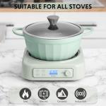 BUYDEEM 5-in-1 Slow Cooker with Nonstick Pot
