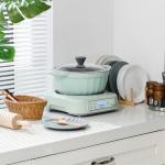 BUYDEEM 5-in-1 Slow Cooker with Nonstick Pot