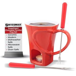 Swissmar Sweetheart Chocolate Fondue Mug Set