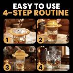 Electric Cocktail Smoker Kit with Wood Chips