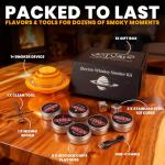 Electric Cocktail Smoker Kit with Wood Chips